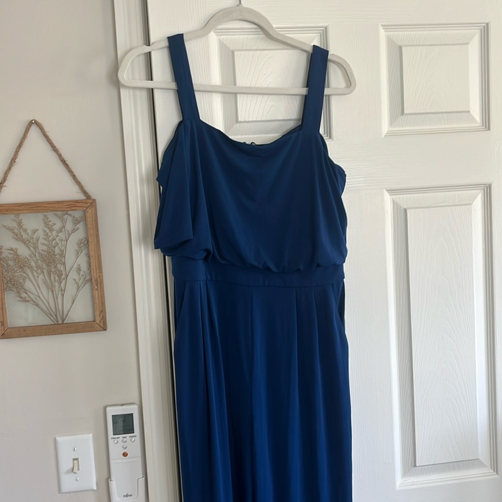 Vince Camuto Blue Jumpsuit